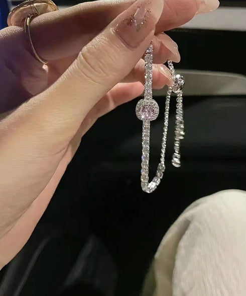 ラインストーンブレスレット韓国風バングル キラキラジュエリー レディース 華奢 ゴールド シルバー ビジューアクセサリー 上品 ギフト デートコーデ 派手 結婚式 617XW-011