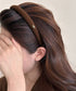 スリムカチューシャ シンプル 大人可愛い レディース ヘアバンド 韓国風 ヘアアクセサリー 無地 ワンポイント 抜け感ヘアスタイル 5色 ヘアアレンジアイテム 617XW-015