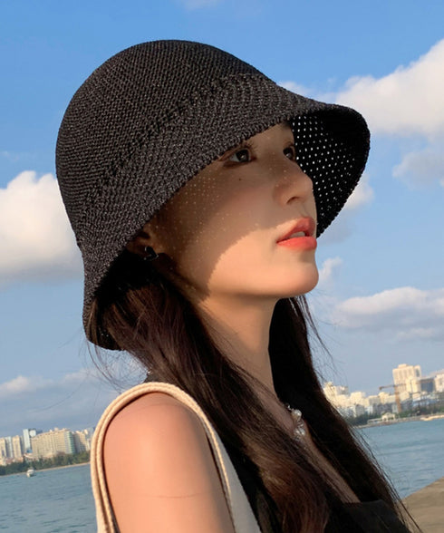 バケットハット レディース 麦わら帽子夏 紫外線対策 サマーハット 蒸れない 日焼け防止帽子 韓国風 涼しいペーパーハット 小顔見せ帽子 可愛い 夏ハット 通気性 6NAYUE-003