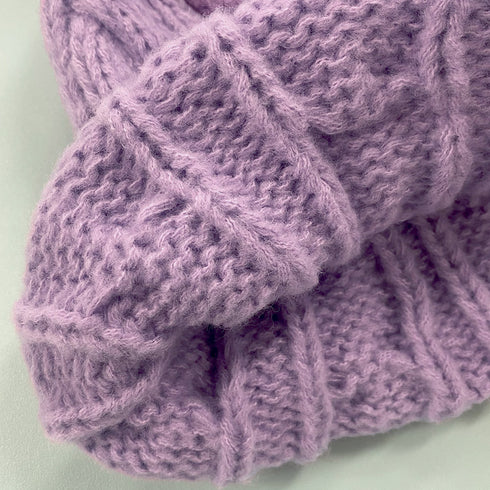 ケーブル編み ニット帽子 レディース秋冬 くさり編み ニットキャップ カラー豊富 ロゴ付きぼうし カジュアル 韓国ファッショ小物 あったか ニットぼうし 全12色 6AIDAI-001