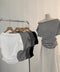 オフショルダーカットソー サイドギャザー ワンショルダーtシャツ レディース ボートネック 肩見せTシャツ 薄手夏t 大人カジュアル 半袖夏服 ボーダーtシャツ 6CCFS-002