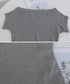 オフショルダーカットソー サイドギャザー ワンショルダーtシャツ レディース ボートネック 肩見せTシャツ 薄手夏t 大人カジュアル 半袖夏服 ボーダーtシャツ 6CCFS-002