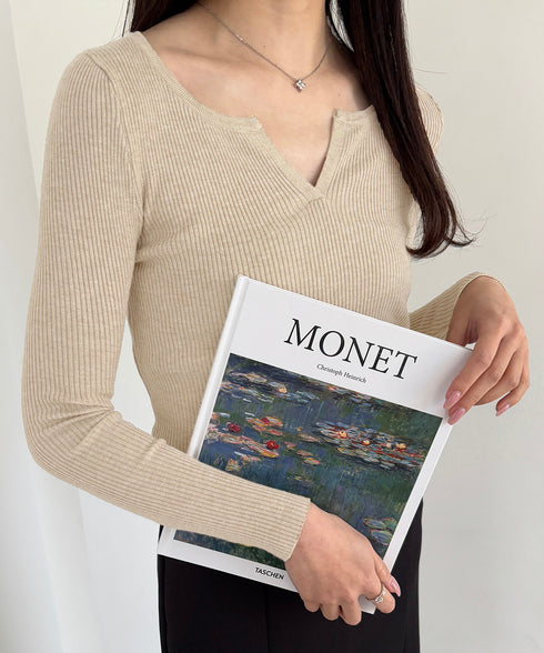 Vネック ニットトップス 長袖ニットソー ニットセーター レディース タイトニット 大人可愛い 着回しニットインナー ベーシックニット きれいめ 春秋冬服 着やせ 6CXINI-005
