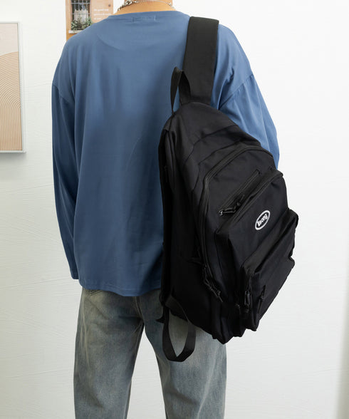 メンズtシャツ 長袖 ロンTクールネック 無地Tシャツ ロゴ付きカットソー 大人ジュアル インナートップス シンプル 春秋服着回し 白tシャツ ロンティー ロンt 6DAKUANG-004