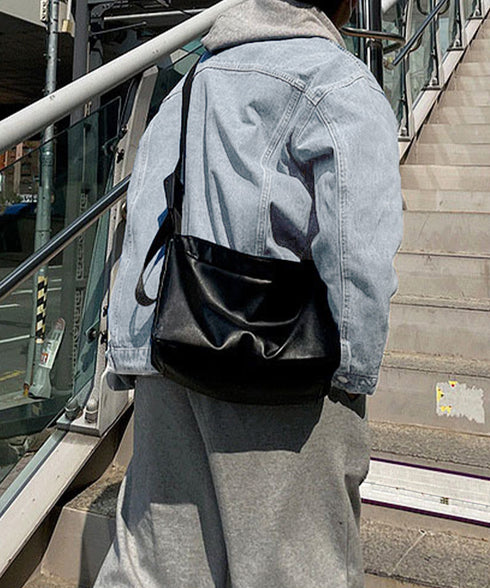 オーバーサイズ デニムジャケット メンズ 体型カバージージャン カッコイイ デニムアウター大人カジュアル 着やせGジャン 胸ポケット付き ライトアウター こなれ感 6DAKUANG-007