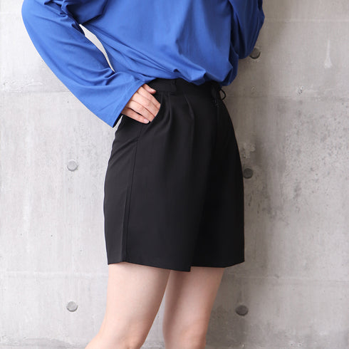 スラックス ワイドパンツ ストレート スラックス ワイドパンツ ストレート ショパン ハイウェスト 短パン 通勤 オフィス 6FEIZHE-003