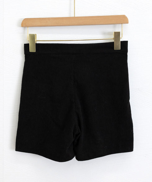 コーデュロイショートパンツ秋冬短パン脚長 韓国風ショーパン レディース ハイウエスト盛れるミニ丈パンツ 着やせ スタイルアップ おしゃれボトムス美脚大人カジュアル 6JIANJI-001