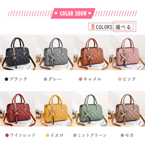 ショルダーバッグ キルティングレディース おしゃれ PUレザー ハンドバッグ 大人可愛い 斜めがけ 2wayかばん 肩掛けバッグ フェイクレザー 手提げかばん 6JMXIA-001