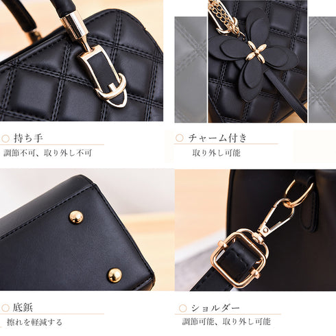 ショルダーバッグ キルティングレディース おしゃれ PUレザー ハンドバッグ 大人可愛い 斜めがけ 2wayかばん 肩掛けバッグ フェイクレザー 手提げかばん 6JMXIA-001