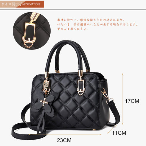 ショルダーバッグ キルティングレディース おしゃれ PUレザー ハンドバッグ 大人可愛い 斜めがけ 2wayかばん 肩掛けバッグ フェイクレザー 手提げかばん 6JMXIA-001