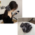 シュシュ大きめ 大人 ボリュームヘアゴム まとめ髪 ヘアアレンジ グッズ 上品ヘアアクセサリー 髪飾り ハーフアップ ポニーテール ヘアゴム 韓国髪留め おしゃれ 6KANYX-003