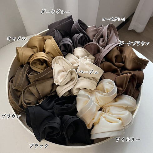 シュシュ大きめ 大人 ボリュームヘアゴム まとめ髪 ヘアアレンジ グッズ 上品ヘアアクセサリー 髪飾り ハーフアップ ポニーテール ヘアゴム 韓国髪留め おしゃれ 6KANYX-003