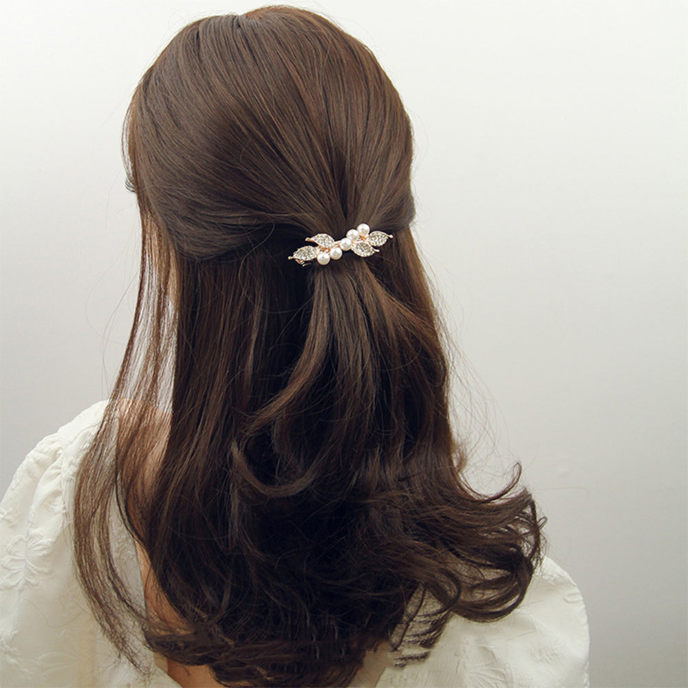 バレッタ キラキラ ヘアアクセサリー