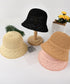 麦わら帽子 レディース バケットハット夏 蒸れないペーパーハット 大人可愛い 涼しい ストローハット 軽量サマーハット 韓国風 ナチュラル帽子 春秋夏 旅行ぼうし 6NAYUE-002