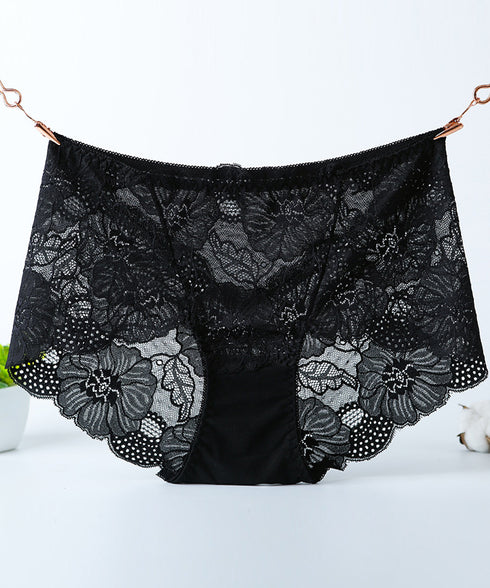 総レースショーツヒップハングショーツ美尻 レディース セクシーランジェリー ローライズボックスショーツ ひびきにくい 花柄刺しゅうショーツ蒸れない 可愛い女子下着 6RUIZHE-001