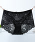 総レースショーツヒップハングショーツ美尻 レディース セクシーランジェリー ローライズボックスショーツ ひびきにくい 花柄刺しゅうショーツ蒸れない 可愛い女子下着 6RUIZHE-001