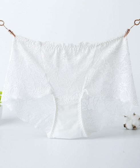 総レースショーツヒップハングショーツ美尻 レディース セクシーランジェリー ローライズボックスショーツ ひびきにくい 花柄刺しゅうショーツ蒸れない 可愛い女子下着 6RUIZHE-001