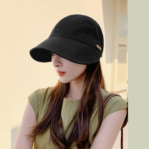 キャップレディース 韓国 小顔帽子涼しい つば広キャップ 紫外線対策 サンバイザー 自転車帽子 飛ばない アウトドアぼうし スポーツ観戦 おしゃれ ゴルフハット 6TCHAN-001