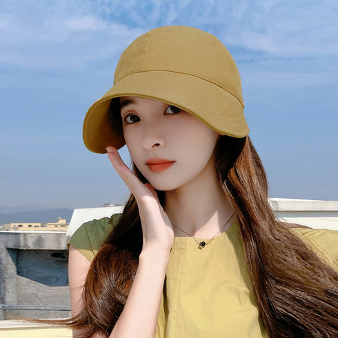 キャップレディース 韓国 小顔帽子涼しい つば広キャップ 紫外線対策 サンバイザー 自転車帽子 飛ばない アウトドアぼうし スポーツ観戦 おしゃれ ゴルフハット 6TCHAN-001