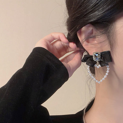 ハートピアス レディース イヤリング 選べる ピアス イヤリング 揺れる 蝶結び 耳飾り レトロ 大人可愛い BIGリボン ジュエリー 上品 アクセサリー 6WEIYI-001