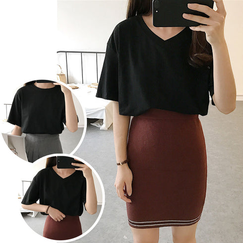 tシャツ レディース 半袖 カジュアル tシャツ レディース 半袖 カジュアル 無地 くすみ ラウンドネック カットソー 半袖 6WUBIXIE-001