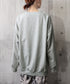 韓国風ロゴカットソーゆる ロングTシャツ レディース ゆったりチュニックtシャツ オーバーサイズ クルーネックプルオーバー ストリート 着やせトップススウェット風 6WUBIXIE-002