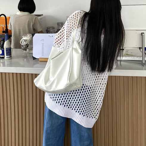 メッシュニット 透かし編みトップス 長袖 おしゃれサマーニット ゆったり レディース ニットブラウス プルオーバー韓国 重ね着フィッシュネットニット 肌見せ透け感 6XINANYT-030