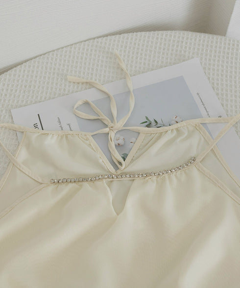 オフショルダーミニワンピース 可愛い夏服 ホルターネック チュニックワンピース レディース ウエストマーク フリルティアードワンピース きれいめワンピ フェミニン 6YIGUL-005