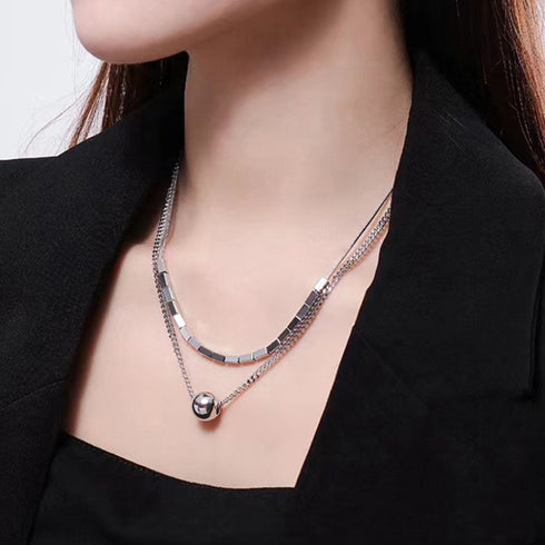 韓国新作 チェーンネックレス レディース スネークチェーン首飾り あずきチェーン チョーカーネックレス 喜平チェーン プチプラ ジュエリー ストリートアクセサリー 6YILIAN-001