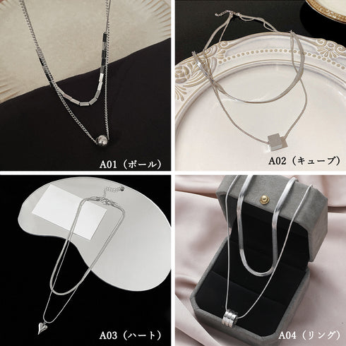 韓国新作 チェーンネックレス レディース スネークチェーン首飾り あずきチェーン チョーカーネックレス 喜平チェーン プチプラ ジュエリー ストリートアクセサリー 6YILIAN-001