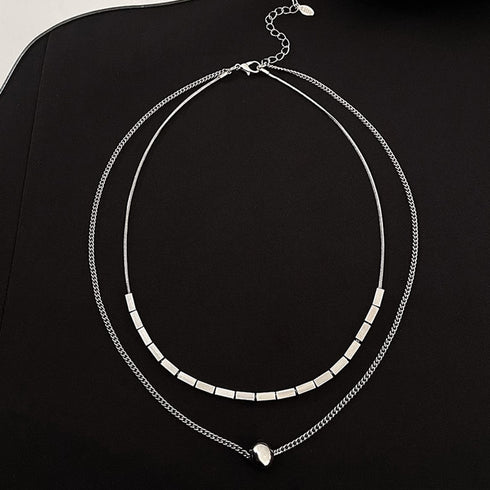 韓国新作 チェーンネックレス レディース スネークチェーン首飾り あずきチェーン チョーカーネックレス 喜平チェーン プチプラ ジュエリー ストリートアクセサリー 6YILIAN-001