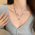 韓国新作 チェーンネックレス レディース スネークチェーン首飾り あずきチェーン チョーカーネックレス 喜平チェーン プチプラ ジュエリー ストリートアクセサリー 6YILIAN-001