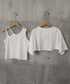 レイヤードタンク付きTシャツカットアウト アシンメトリーTシャツ タンクトップ2点セット レディース Y2Kレイヤードトップスクロップド丈 半袖カットソー 韓国風 6YIXIU-001