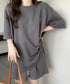 ワンポイントロゴTシャツセットアップ夏服 ゆったり半袖トップス ショートパンツ上下セット リラックスルームウェア カジュアル ワンマイルウェア 韓国風 大人可愛い 6YYG-009