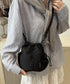 ショルダーバッグ 韓国風 ユニセックス鞄 バケットバッグ ドローストリング付き ミニ巾着バッグ 多収納 カジュアルかばん コンパクト 斜め掛けバッグ 大人かわいい 77CHTAO-002