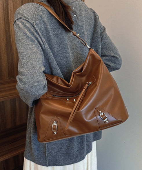 トートバッグ PUレザー 大容量かばん レディース 2WAYバッグ A4対応 斜めがけバッグ 通勤通学 ハンドバッグ 韓国風 ショルダーバッグ フェイクレザー鞄 77MENGL-001