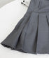 プリーツスカート ミニ丈 ベルト付き スカート インナーパンツ付き Aラインスカート ハイウエスト 細見え ショートスカート 韓国ファッション 台形スカート 77CHUNJ-002