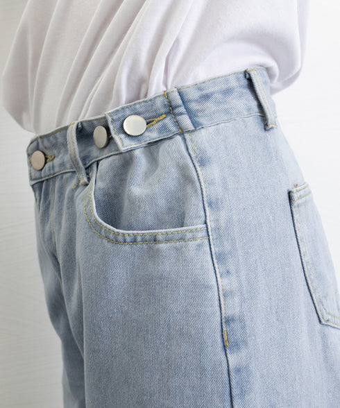 デニムパンツ ウエスト調整可能 ボトムス レディースズボン ハイウエスト ジーパン 細見え ロングパンツ 春秋夏冬 大人美脚 通学 大人カジュアル 着やせジーンズ 77HHM-003