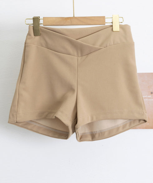 ショートパンツ レディース ボトムス 春夏 クロスデザイン セクシー カジュアル ショーパン へそ出し 美脚シルエット ホットパンツ 脚長見せ お洒落 着やせ 77JIAZI-002