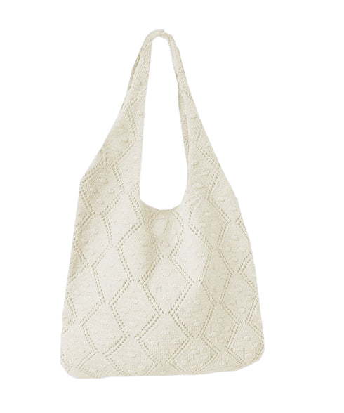 トートバッグ 大容量 軽量マルシェバッグ ニットバッグ a4対応 ワンショルダーバッグ 折りたたみ 肩掛けカバン 大きめ サブバッグ 通勤通学 ハンドバッグ韓国風 77JINGH-001