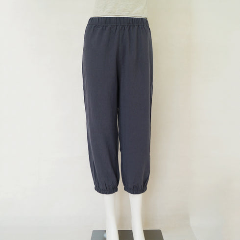 ジョガーパンツ スウェットパンツ 春夏 ボトムス レディース 九分丈 裾絞り ゆったり ズボン ウエストゴム 部屋着 77RTENG-004