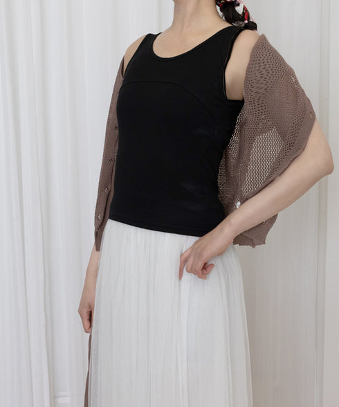 タンクトップ カップ付き インナーウェア 背中見せタンク レディース ノンワイヤー セクシー 夏服 ノースリーブトップス バックオープン 重ね着 カジュアル 肌着 77XF-016