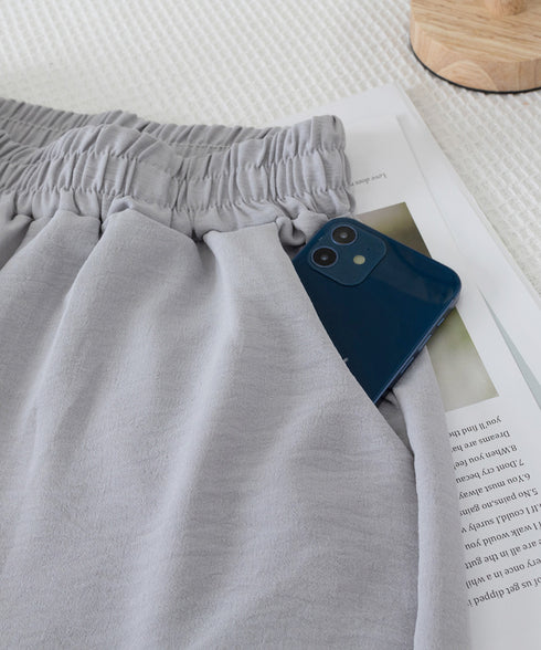 ジョガーパンツ ウエストゴム 春夏ズボン イージーパンツ 韓国風 無地 レディースボトムス 九分丈 ゆったり 薄手 ポケット付き 着回し 裾ゴムパンツ カジュアル 77XINROU-001