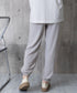 ジョガーパンツ ウエストゴム 春夏ズボン イージーパンツ 韓国風 無地 レディースボトムス 九分丈 ゆったり 薄手 ポケット付き 着回し 裾ゴムパンツ カジュアル 77XINROU-001