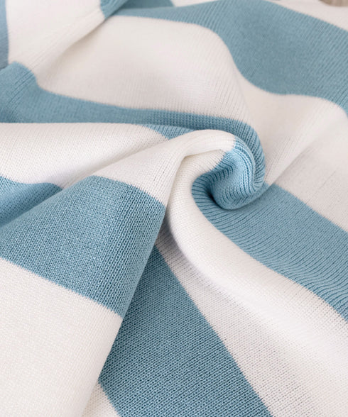 サマーニット ボーダー柄 半袖ニットソー ショート丈ニットトップス へそ出し レディーストップス クルーネック ニットTシャツクロップド 配色ライン カジュアル 77YOUYIH-001