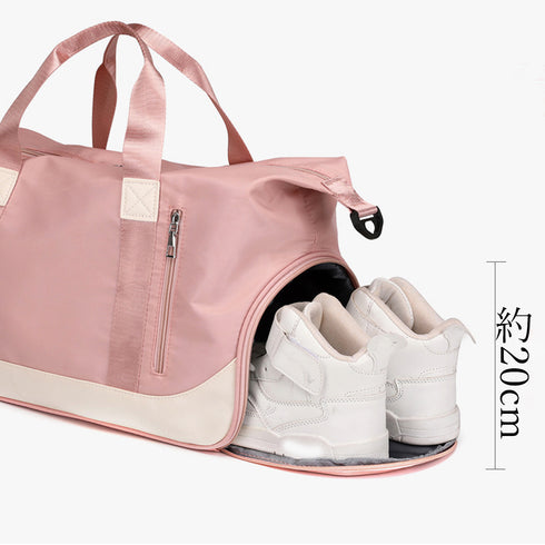 トラベルバッグ 大容量 ショルダーバッグ 旅行バッグ 3WAY ボストンバッグ 男女兼用 シューズ収納 斜めがけバッグ 肩掛け 鞄 スポーツバッグ ヨガ お出かけ 77YUD-001