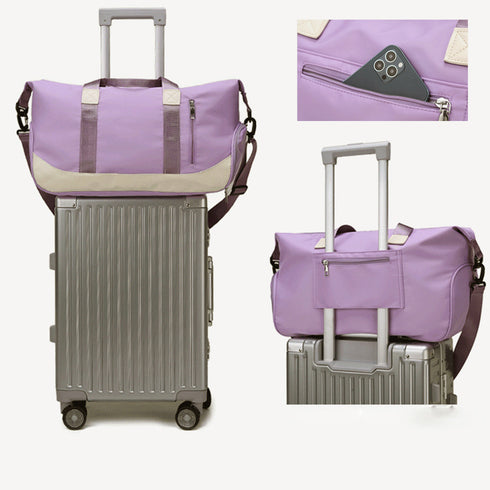 トラベルバッグ 大容量 ショルダーバッグ 旅行バッグ 3WAY ボストンバッグ 男女兼用 シューズ収納 斜めがけバッグ 肩掛け 鞄 スポーツバッグ ヨガ お出かけ 77YUD-001