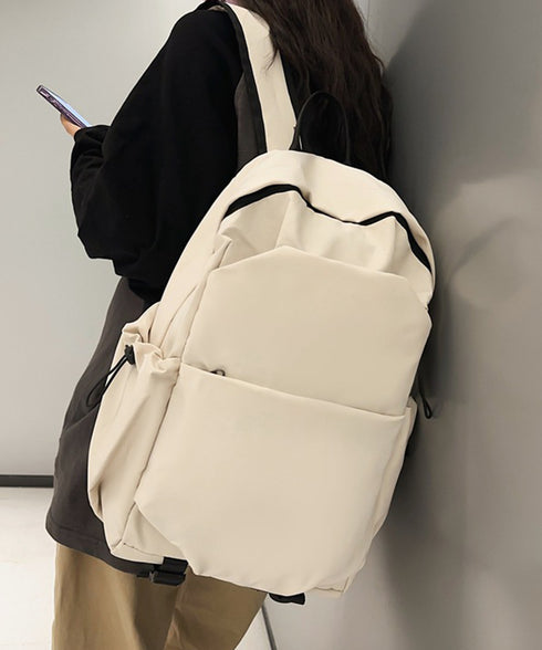 リュックサック ユニセックス 大容量A4 バックパック 男女兼用ナイロン鞄 軽量 人気アウトドアかばん 大人カジュアル 通学通勤 PC収納 韓国風 マザーズバッグ 77YUNL-001