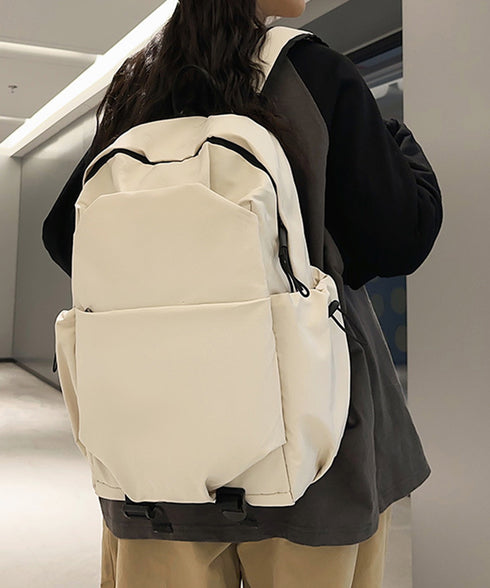 リュックサック ユニセックス 大容量A4 バックパック 男女兼用ナイロン鞄 軽量 人気アウトドアかばん 大人カジュアル 通学通勤 PC収納 韓国風 マザーズバッグ 77YUNL-001