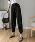 ジョガーパンツ ウエストゴム ゆったり レディース ボトムス 裾ゴム 体型カバー ダンス衣装 ヒップホップ 部屋着 カジュアル 春夏ズボン 無地 イージーパンツ 77ZHBB-001